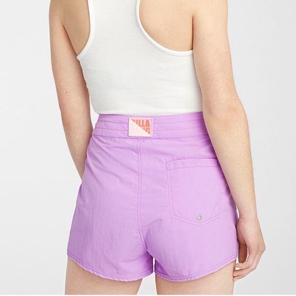 Billabong retro lilac high rise shorts NWT - Picture 8 of 8